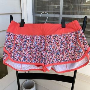 Lululemon Speed Up Short 2.5” size 8